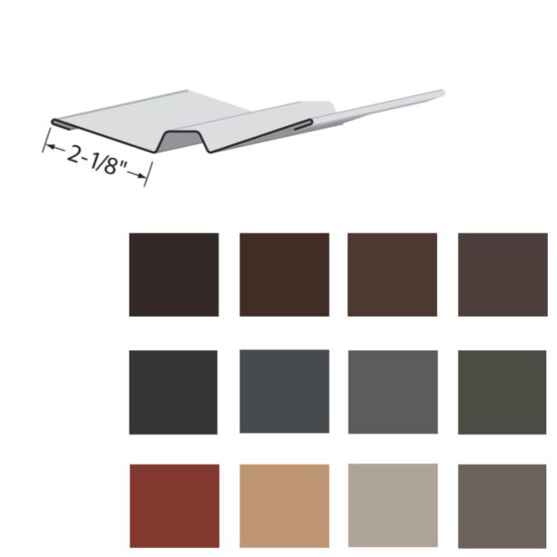 EDCO 1734 Valley Cap Solid 10' 5/carton