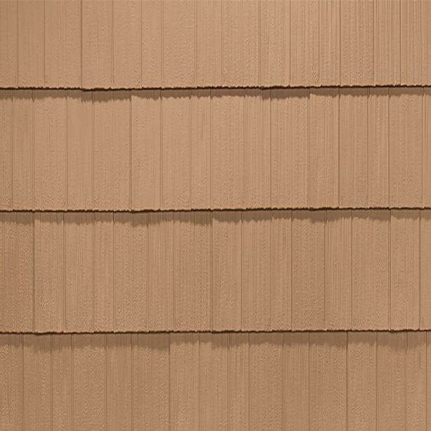 EDCO 1751-261 Arrowline Steel Shake Solid 12"x50" Cedar 12/carton