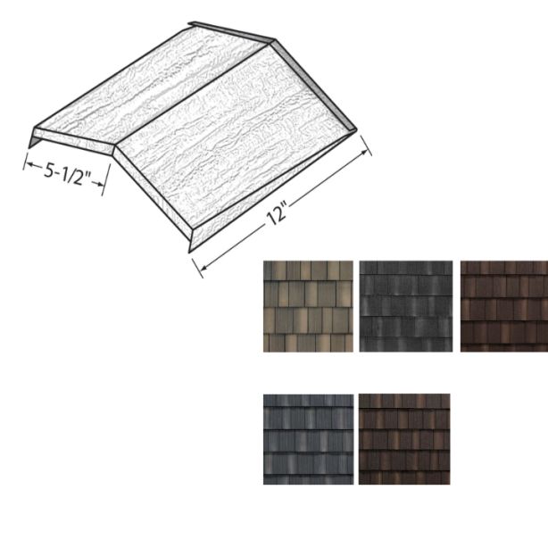 EDCO 1767 Arrowline Steel Ridge/Hip Cap Infiniti 12" 20/carton