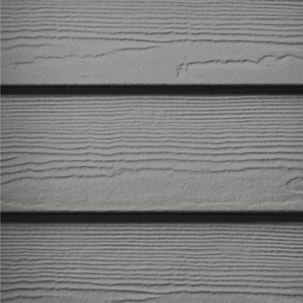 James Hardie Plank Fiber Cement Cedarmill Siding 8.25"x144" Gray Slate 1pc