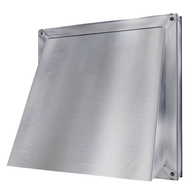 Tamlyn Hooded Exhaust Vent 4" Pipe Stainless Steel Satin