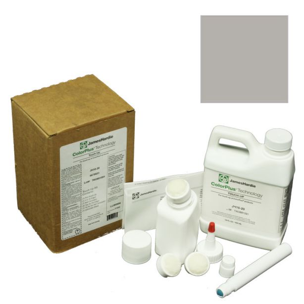James Hardie Touch Up Kit 1 Pint Pearl Gray (Panda Gray)