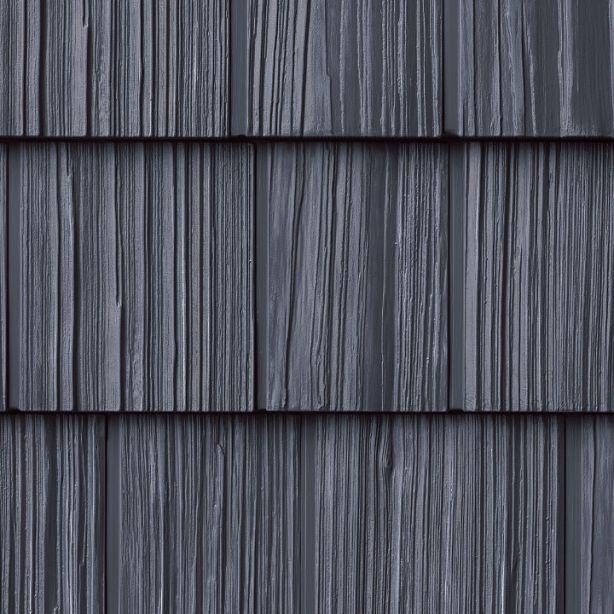Foundry Split Shake Siding Weathered 7" Exposure Denim 34/carton