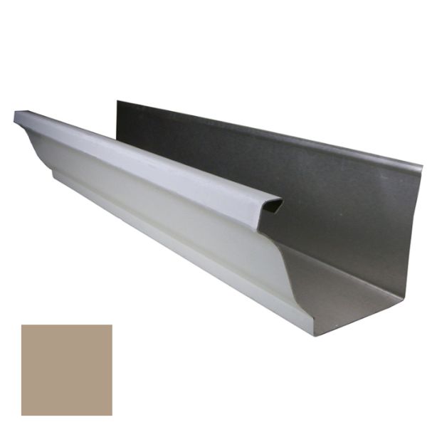 Lakefront Sheet Metal Seamless Aluminum Gutter K-Style 6" .032ga Wicker 1ft