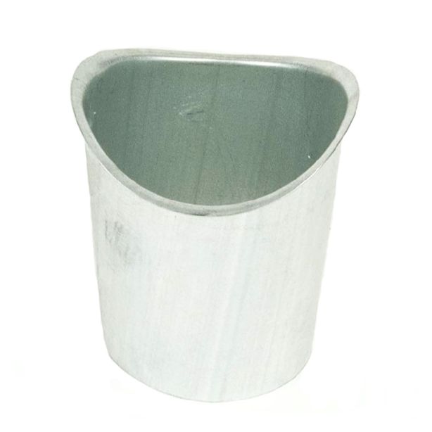 Berger Half Round B-Style Outlet Galvanized 3"