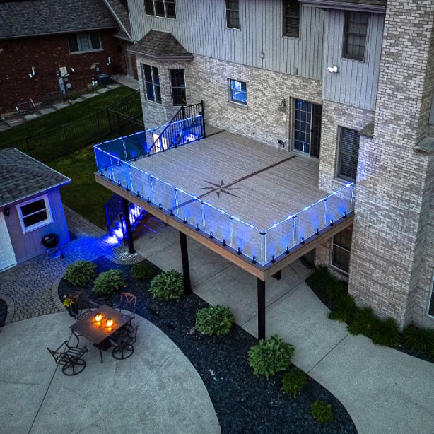 IG Railing Glass Panel 1/2"x34"x39"