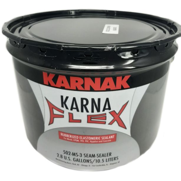 Karnak 502MS Karna-Flex Sealant 3 Gallon Black