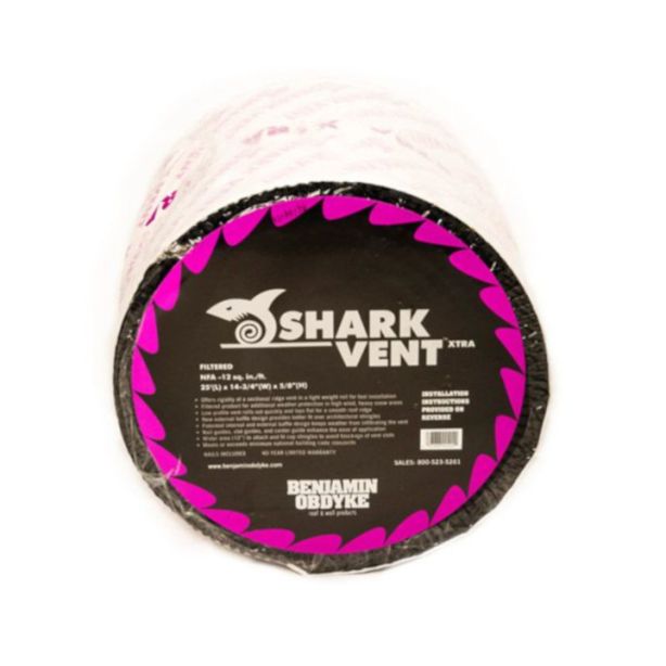 Benjamin Obdyke Shark Vent Xtra Ridge Vent 14.75"x25'