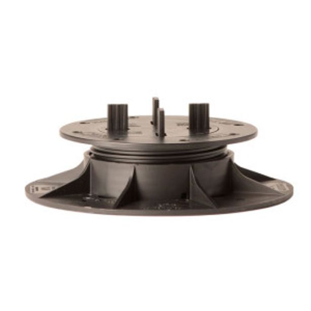 Bison Low Height Adjustable Pedestal 1.25"-2"