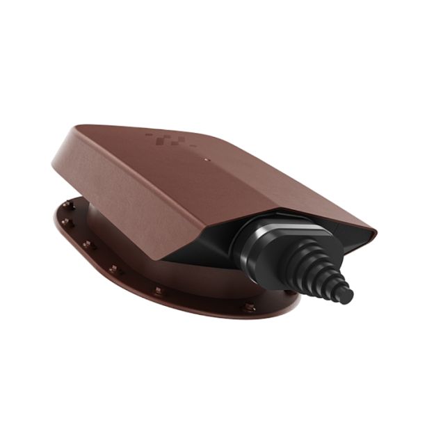 RoofiVent PS-2-01-PI Cable Roof Penetration for Standing Seam Roof Brown
