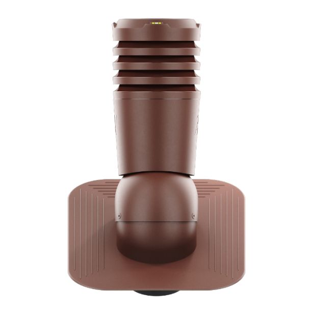RoofiVent EL-5-01-PG iVent Eco Durable Polypropylene Vent for Slope Roof 5" Brown