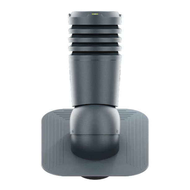 RoofiVent EL-6-09-PG iVent Eco Durable Polypropylene Vent for Slope Roof 6" Graphite