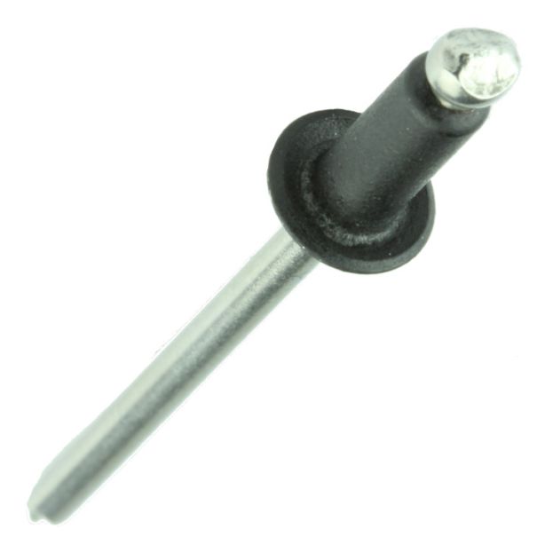 Lakefront 1/8" Stainless Steel Rivets Bag of 100 Black