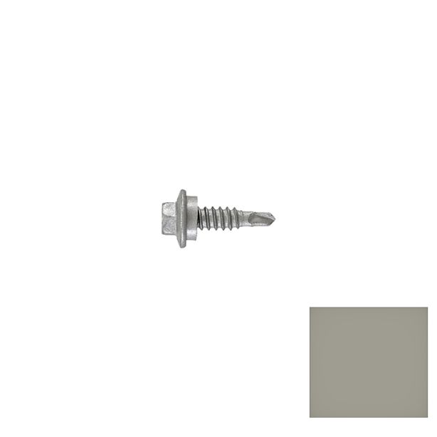 SFS Impax 798323 Sealer Panel Lap Self-Drill Screw Ash Gray 7/8" 250pc