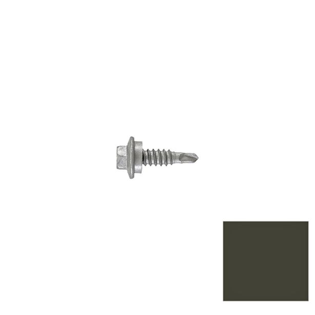 SFS Impax 798079 Sealer Panel Lap Self-Drill Screw Burnished Slate 7/8" 250pc