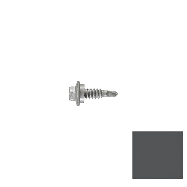 SFS Impax 798096 Sealer Panel Lap Self-Drill Screw Slate Gray 7/8" 250pc
