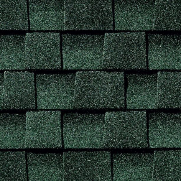 GAF Timberline HDZ Lifetime Shingles 33.33 sq ft Hunter Green