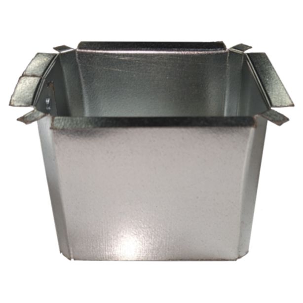 Lakefront Sheet Metal Extended Flange Drop Outlet 4"x5"