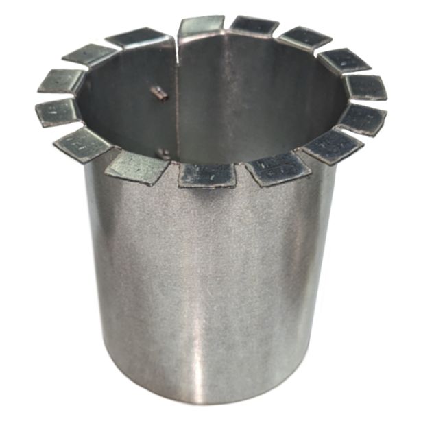 Lakefront Sheet Metal Extended Flange Round Drop Outlet 4"