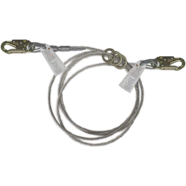Super Anchor 1335-14 D-ShakL2 Anchor Horizontal Lifeline 14'