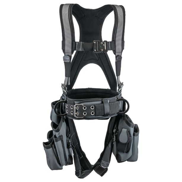 Super Anchor 6151-GSL Deluxe Tool Bag Harness Silver Large