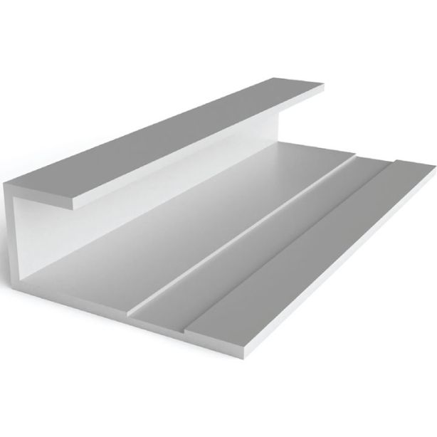 Tamlyn JMH210 XtremeTrim 2" x 1/2" Lip Standard J-Mold - 10' Primed EA