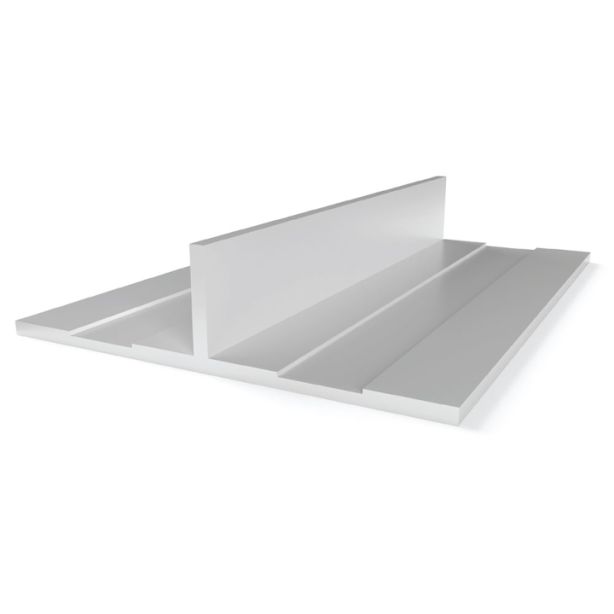 Tamlyn TM158-CA XtremeTrim T-Mold Standard 5/16"x1-1/2"x8' Clear Anodized EA