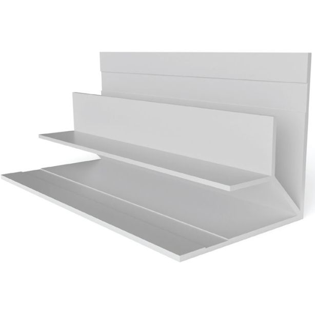 Tamlyn XICLP1-CA XtremeTrim 1" Low Profile Inside Corner - 10' Clear Anodized EA