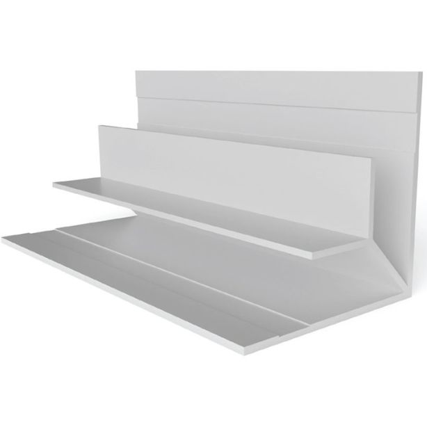 Tamlyn XICLP51634 XtremeTrim Transition Low Profile Inside Corner 5/16" & 3/4" x 10'