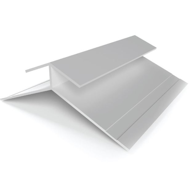 Tamlyn XOCLP516-135-CA XtremeTrim 135 Degree 5/16" Panel Low Profile Outside Corner - 10' Clear Anodized EA