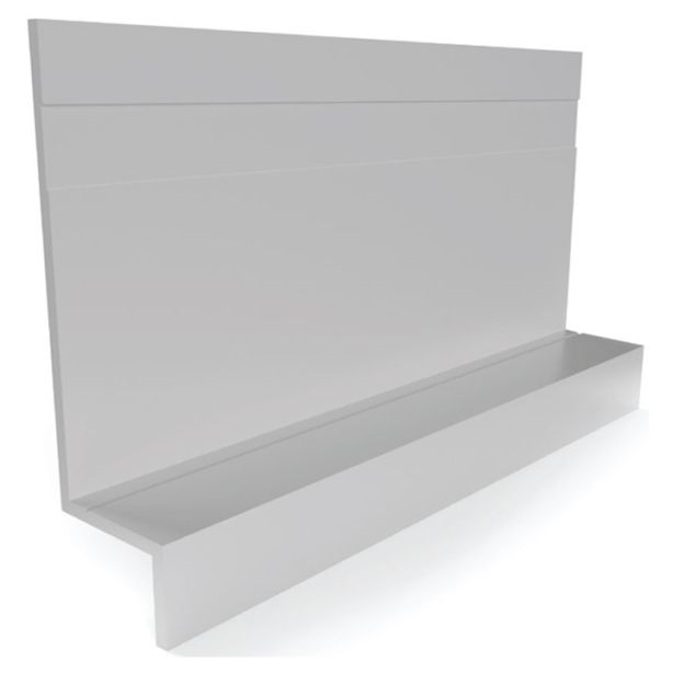Tamlyn XZH58 XtremeTrim 5/8" Horizontal Z Standard 3/8" Lip, 1-1/2" Back - 10' Primed EA