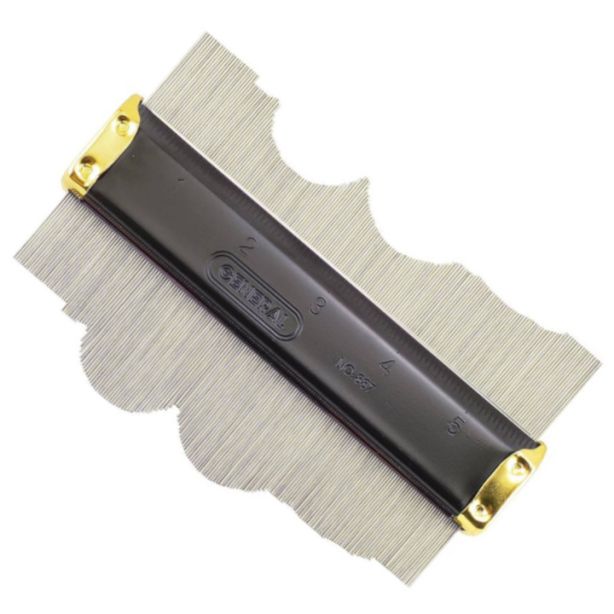 GENERAL 837 Angle-Izer Contour and Profile Gauge 6"