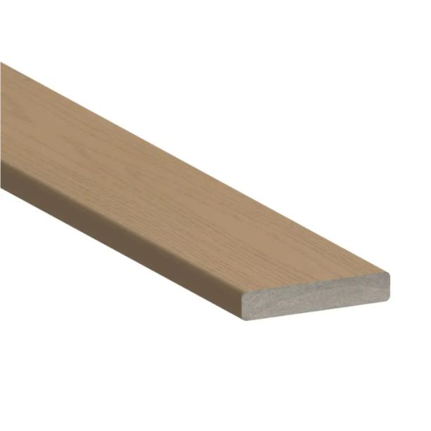 TimberTech ADCB15512BS AZEK Harvest Composite Deck Board Polymer Squared 5.5"x12' Brownstone 1pc