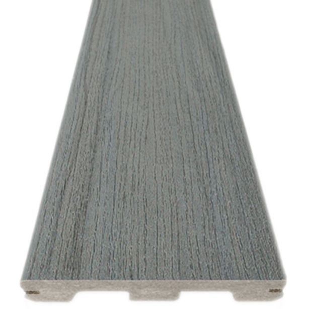 TimberTech PRGV5412ST EDGE Prime+ Composite Deck Board Grooved 5.36"x12' Sea Salt Gray 1pc
