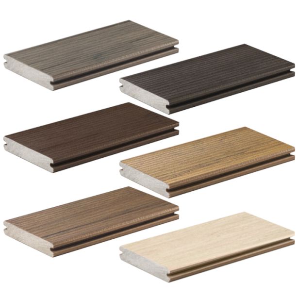 TimberTech LCGV5412 PRO Legacy Composite Deck Board Grooved 5.36"x12'