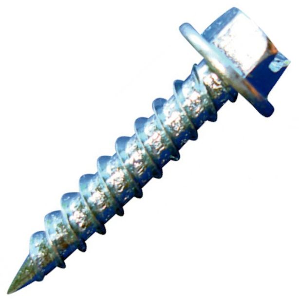 US Aluminum 101 Hi Head Hex Screw #10x1" 1000/box