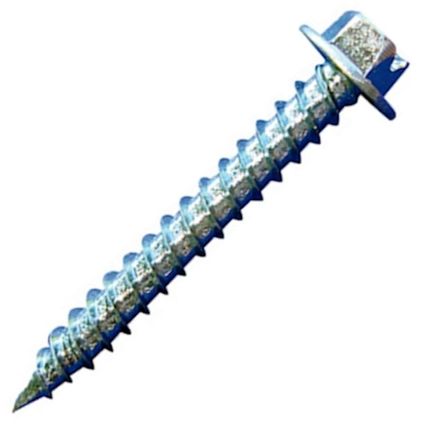 US Aluminum 102BU Hi Head Hex Screw #10x2" 3000ct