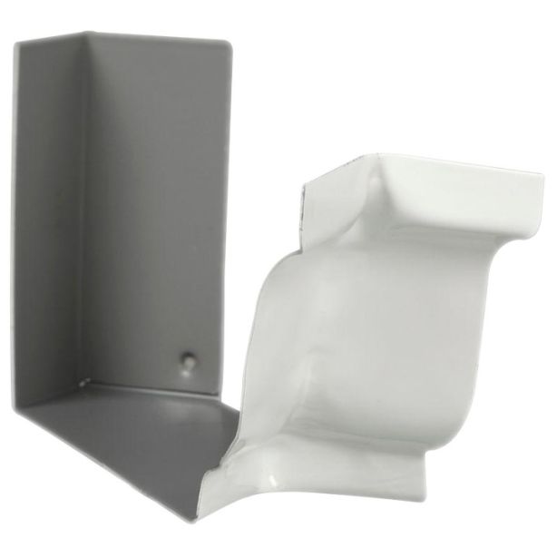 US Aluminum 5IB80WHITE Inside Bay Strip Mitre 5" 80 White 20ct