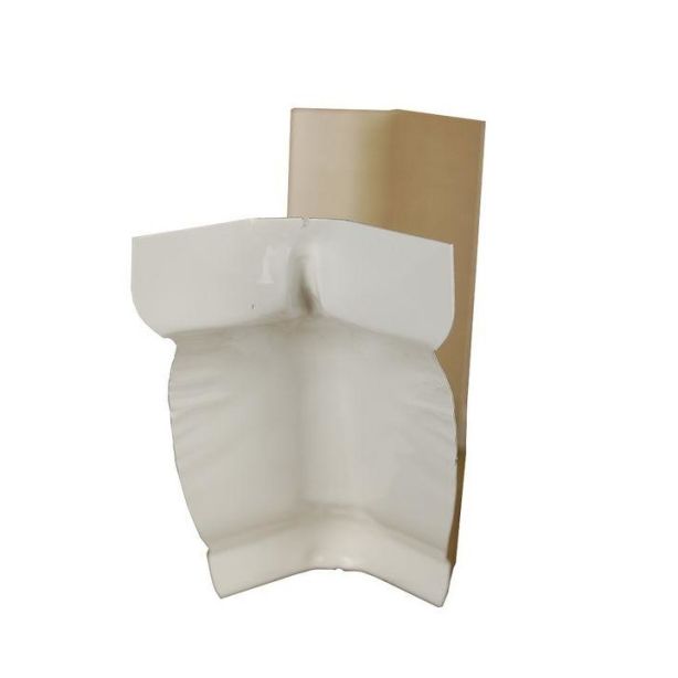 US Aluminum 5IS30WHITE Inside Strip Mitre 5" 30 White 20ct
