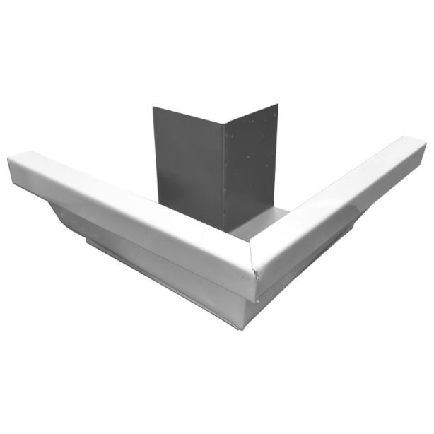 US Aluminum 5OBX30WHITE Outside Box Mitre 5" 30 White 20ct