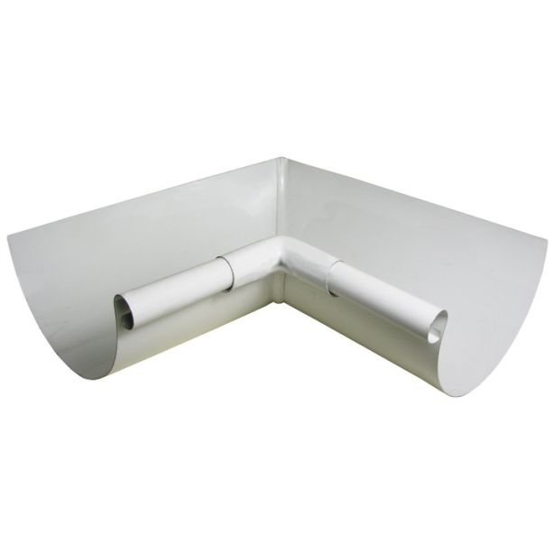 US Aluminum 6IBX30WHITE Inside Box Mitre 6" 30 White 20ct