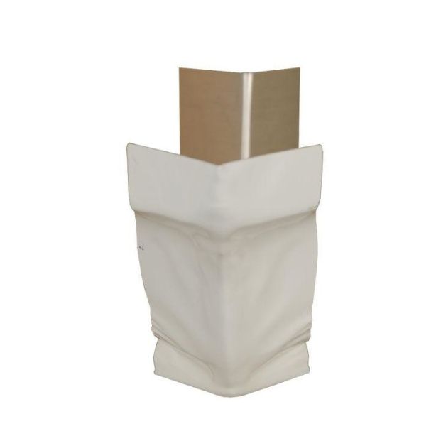 US Aluminum 6OS30WHITE Outside Strip Mitre 6" 30 White 20ct