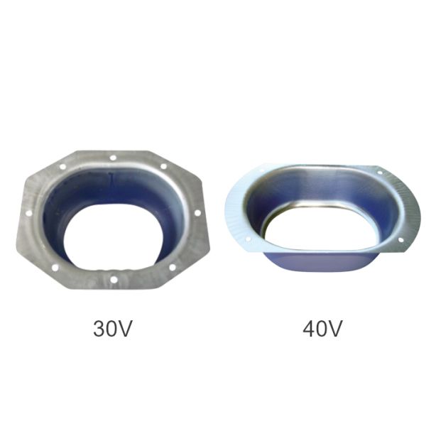 US Aluminum Oval Outlets