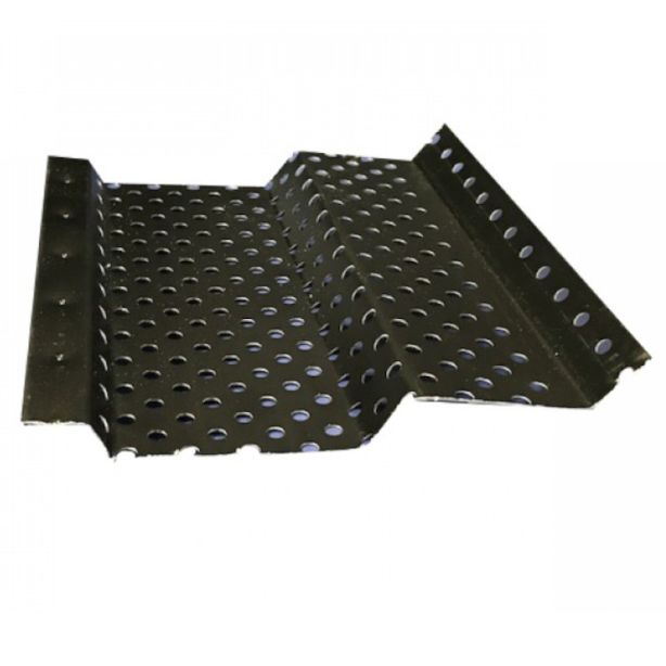 US Aluminum 5SF10SDBL Shur Flo Step Down Gutter Protection Black 5"x10' 10 cartons of 25 pieces (2,500ft)