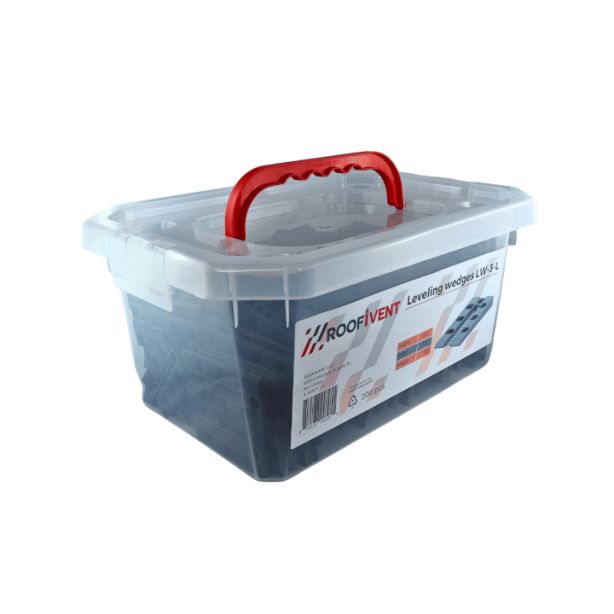 RoofiVent LW-3-L Leveling Wedges 0.4"x1.5"x3"