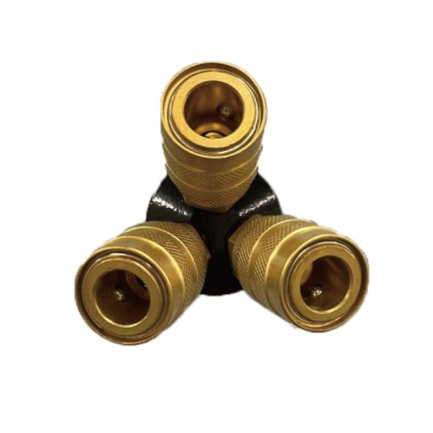 C&R 3 Way Air Hose Head