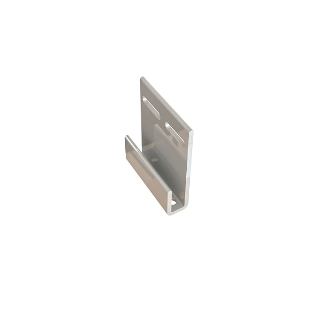 ChamClad T1707-12 PVC Starter Strip for 0.5"x12' Panel 1pc