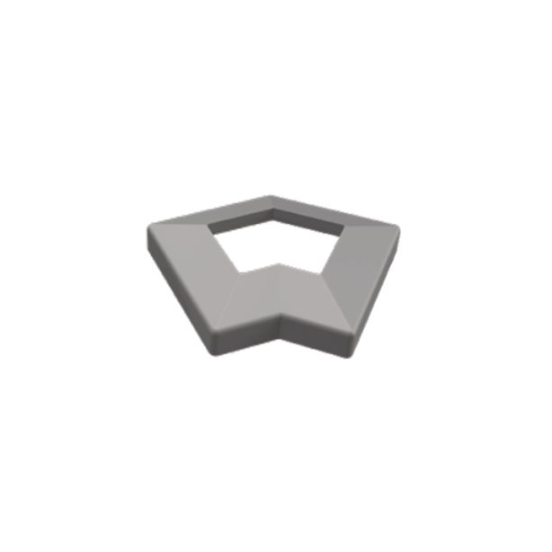 Feeney Base Plate Cover 45 Degree Textured Black 1 Piece