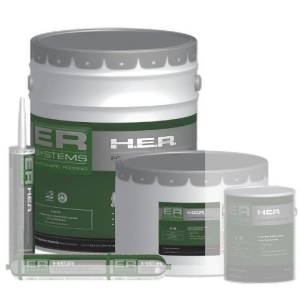 ER Systems HER Flashing Grade Polyurethane Roof Sealant 5 Gallon Pail 8/Carton