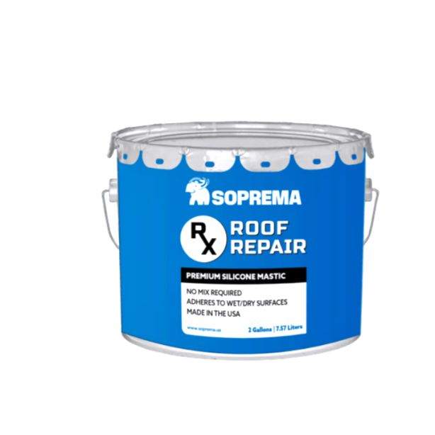 Soprema RX Roof Repair Black 2 gal 22 Buckets